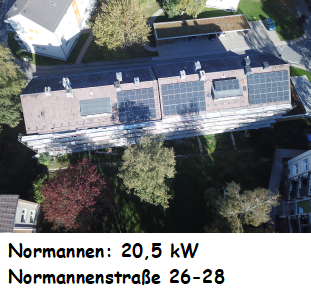 Sonnenkraftwerk Normannenstraße 26-28 (SBV eG)